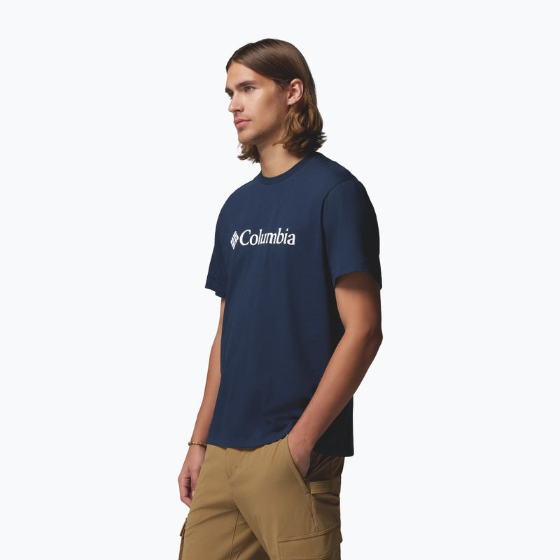 Koszulka męska Columbia CSC Basic Logo Tee collegiate navy/gem columbia 4