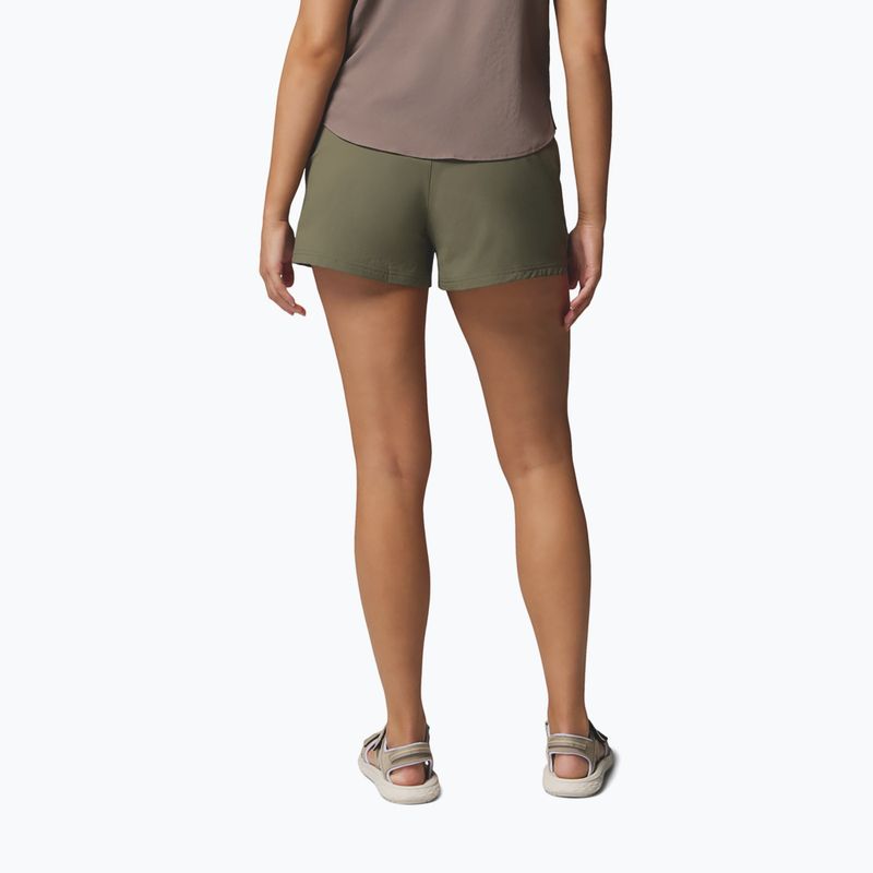 Spodenki trekkingowe damskie Columbia Shale Ridge stone green 3