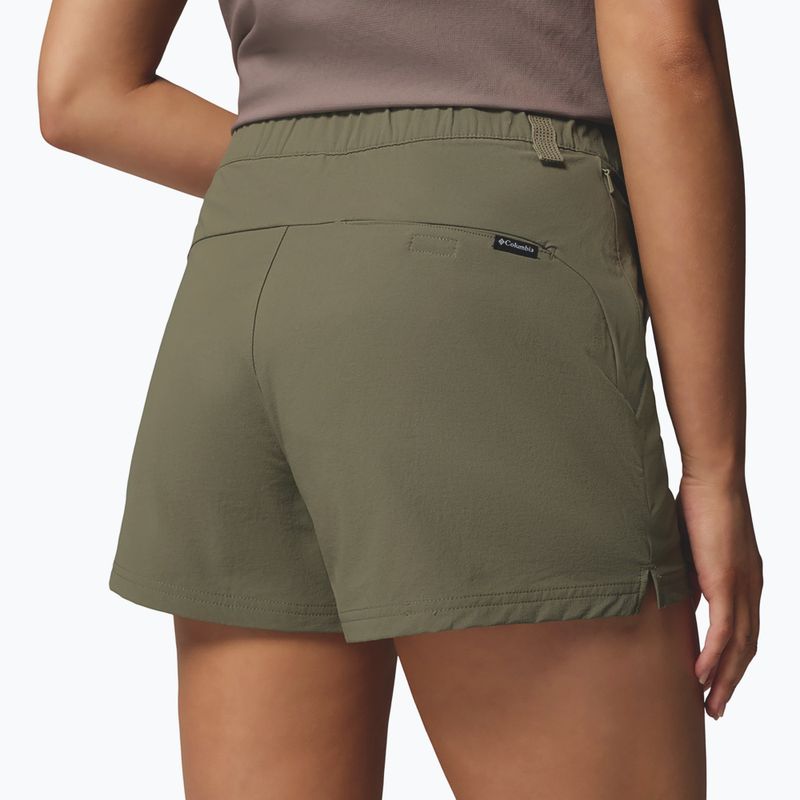 Spodenki trekkingowe damskie Columbia Shale Ridge stone green 6