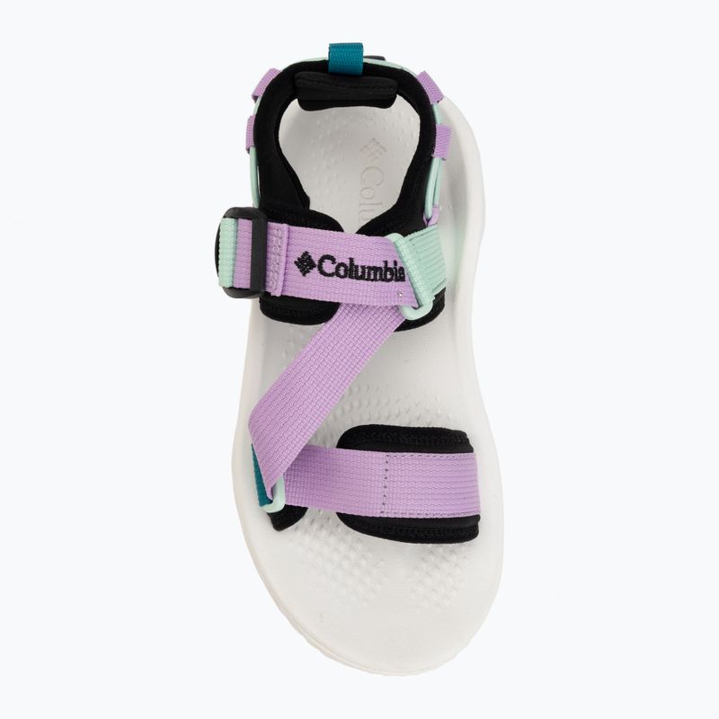 Sandały damskie Columbia Konos Elevate Strap black/sea ice 5