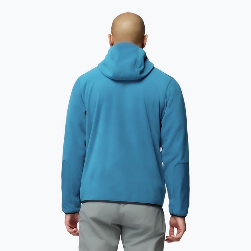 Bluza polarowa męska Columbia Pacific Arch 200 Hooded FZ Fleece Phoenix Blue 3