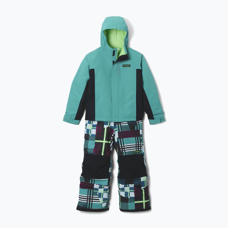 Komplet narciarski dziecięcy Columbia Buga IV Set teal/black