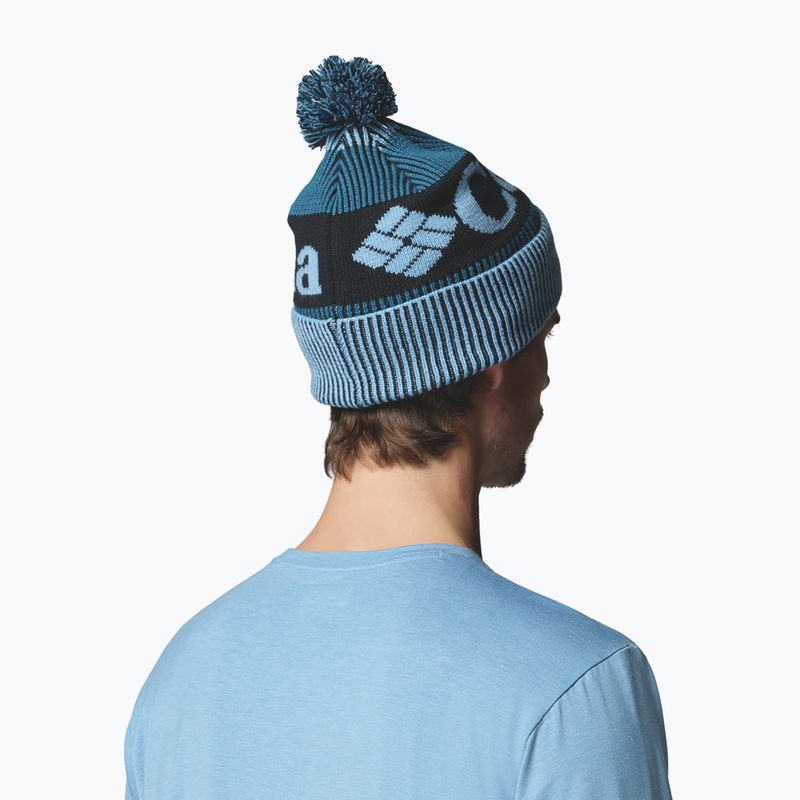 Czapka zimowa Columbia Polar Powder III rainy day/phoenix blue/black 5
