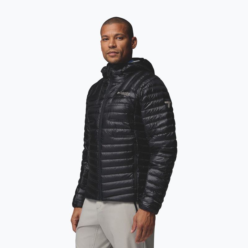 Kurtka puchowa męska Columbia Endevour Mountain Down Hooded black 5