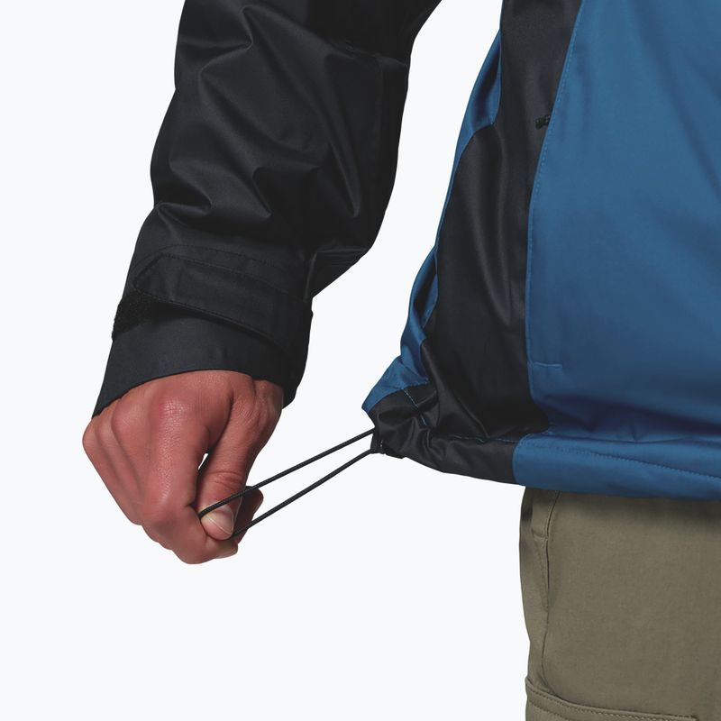 Kurtka przeciwdeszczowa męska Columbia Inner Limits Interchange phoenix blue/black 10