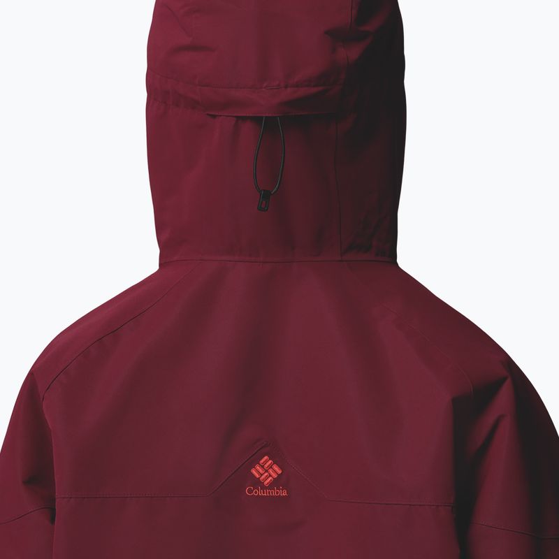 Kurtka snowboardowa męska Columbia Coreshot Shell Anorak red oxide/rich wine 7