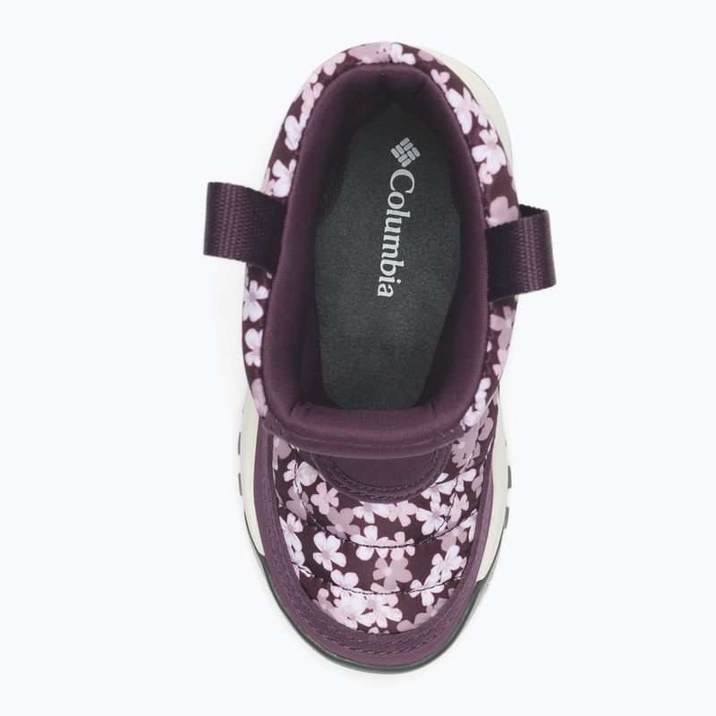 Śniegowce dziecięce Columbia Youth Snowtrot Mid Dusty Purple/Dusty Purple Posies 4