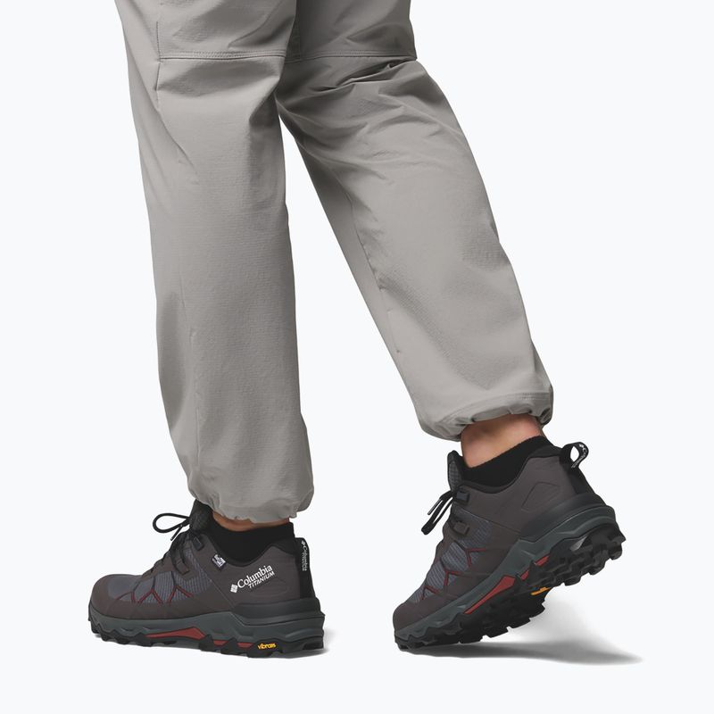 Buty turystyczne męskie Columbia Peakfreak Titanum Outdry dark grey/red oxide 13