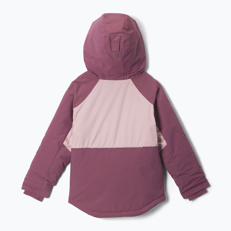 Kurtka narciarska dziecięca Columbia Mighty Mogul III mineral pink/antique mauve 2