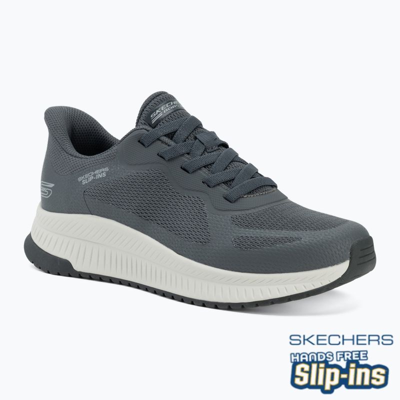 Buty męskie SKECHERS Bobs Squad 4 gray