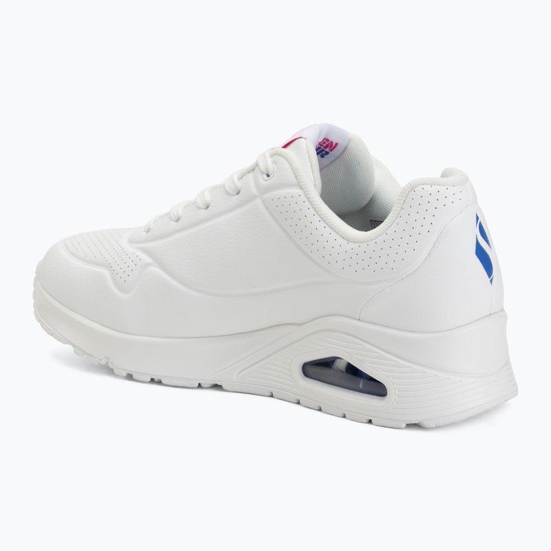 Buty damskie SKECHERS Uno Open Your Heart white 3