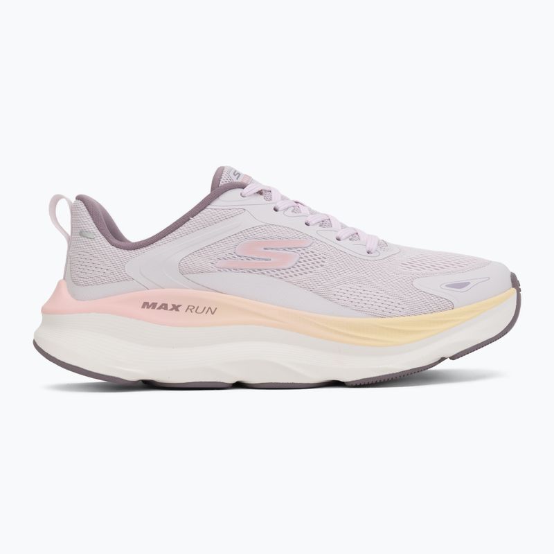 Buty do biegania damskie SKECHERS Max Run Pacewave purple 2