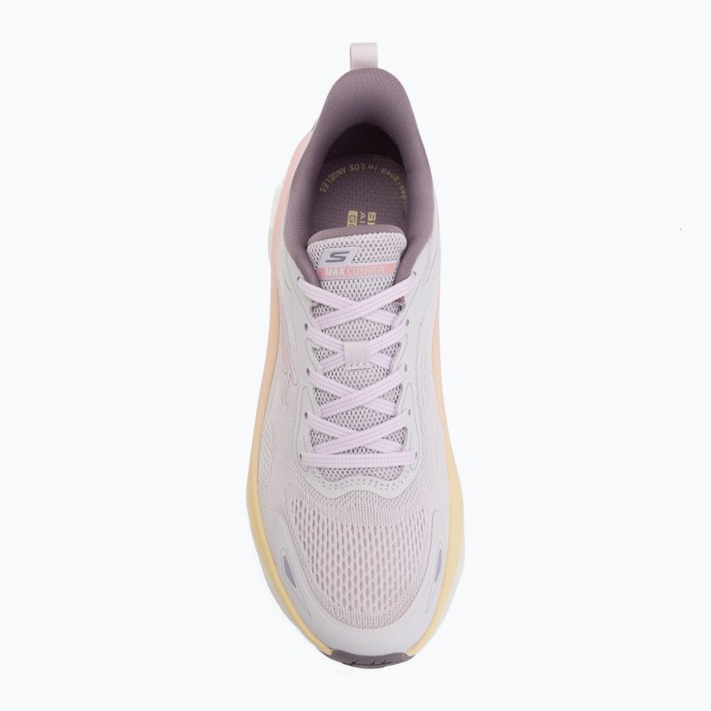 Buty do biegania damskie SKECHERS Max Run Pacewave purple 5