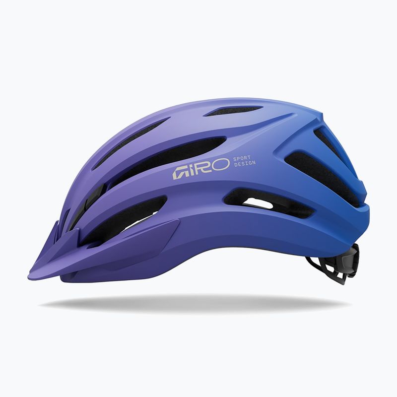 Kask rowerowy dziecięcy Giro Register II matte purple haze/blue jewel fade 10