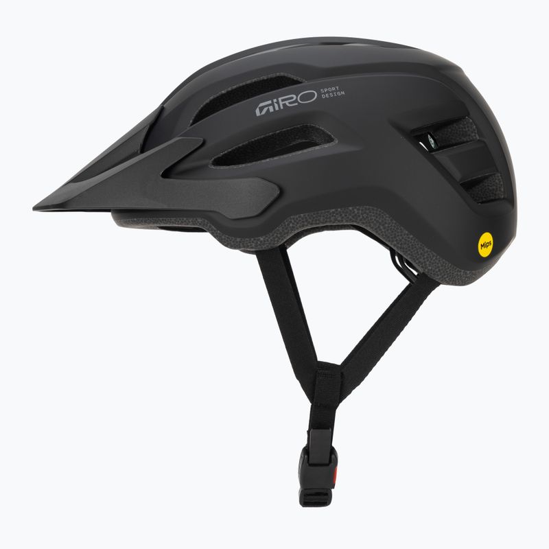Kask rowerowy Giro Fixture II MIPS matte black/grey 3
