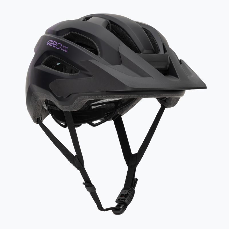 Kask rowerowy Giro Fixture II MIPS matte black/purple rush