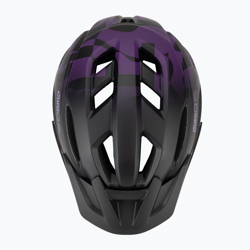 Kask rowerowy Giro Fixture II MIPS matte black/purple rush 6