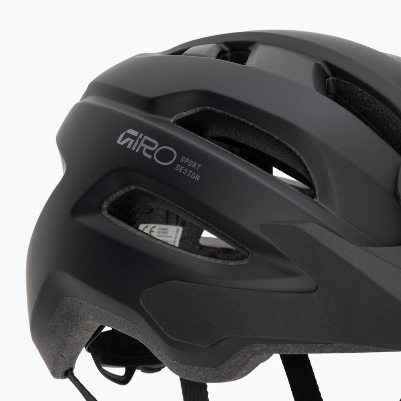 Kask rowerowy Giro Fixture II MIPS XL matte black/grey 8