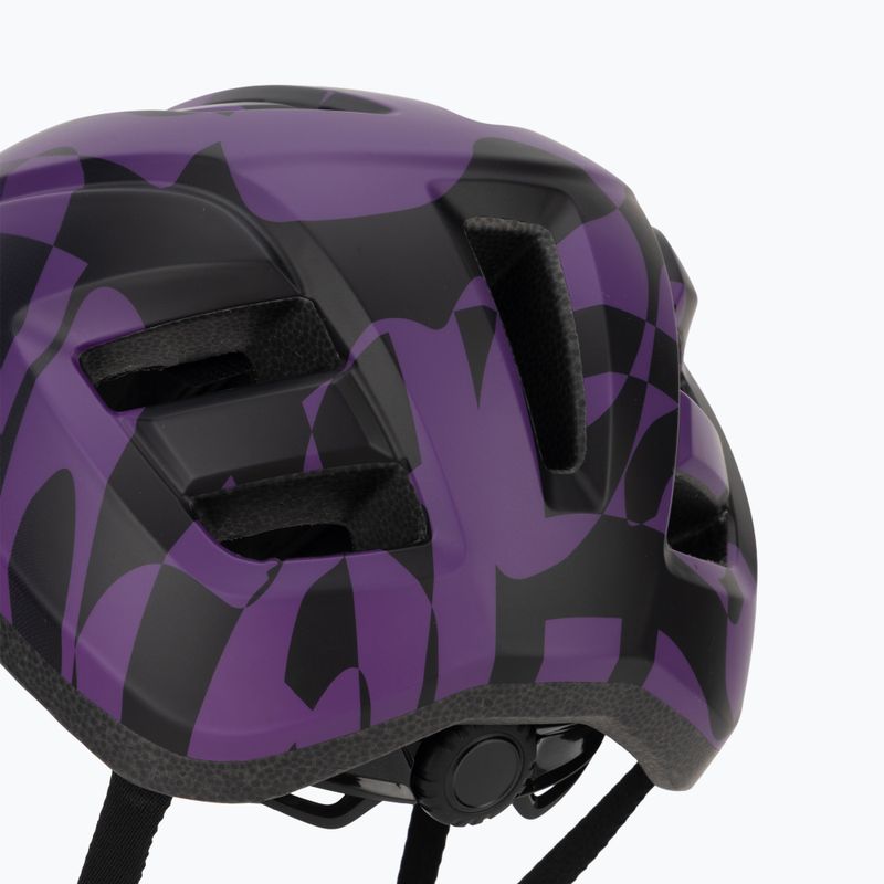 Kask rowerowy dziecięcy Giro Fixture II matte purple rush 8