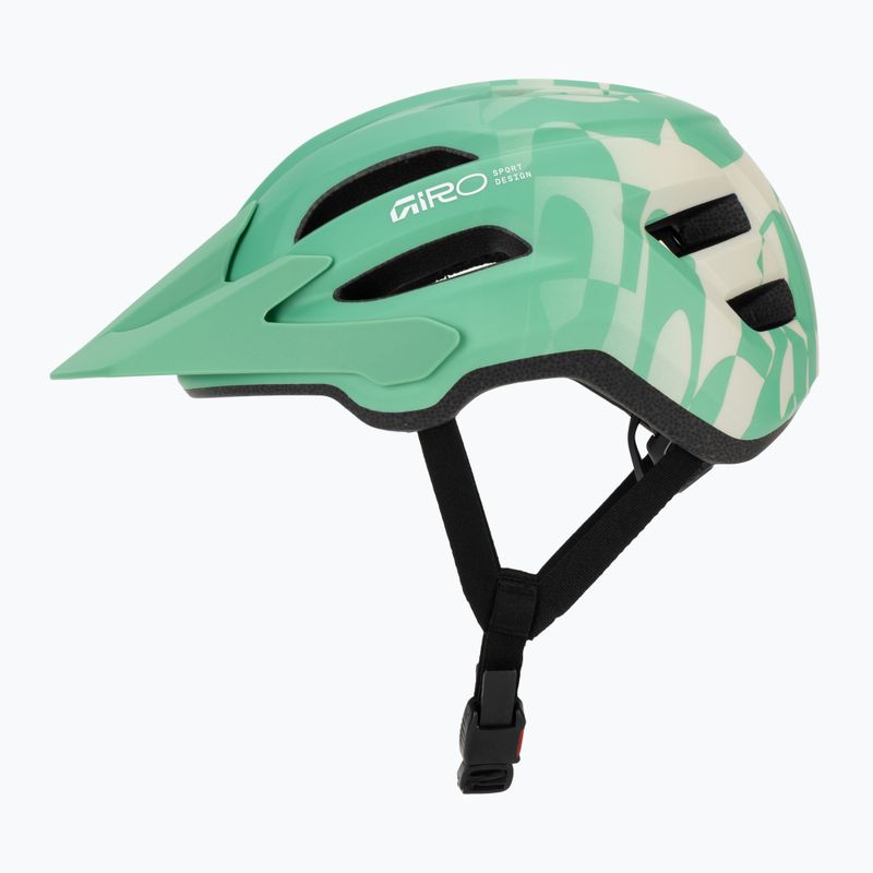 Kask rowerowy dziecięcy Giro Fixture II matte green rush 3