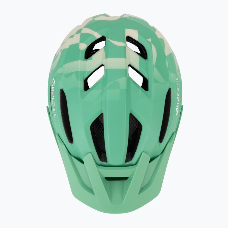 Kask rowerowy dziecięcy Giro Fixture II matte green rush 6