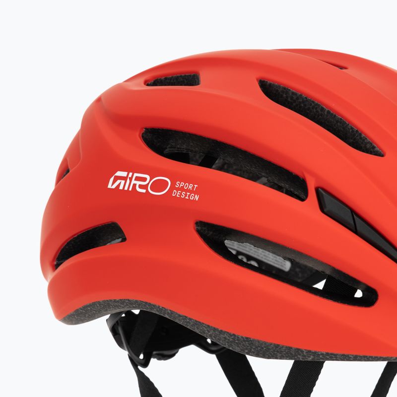 Kask rowerowy Giro Isode II matte flame red 8