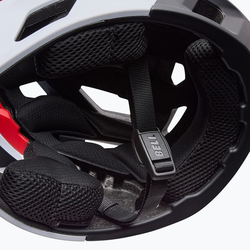 Kask rowerowy Bell Full-Air MIPS grid white black 10