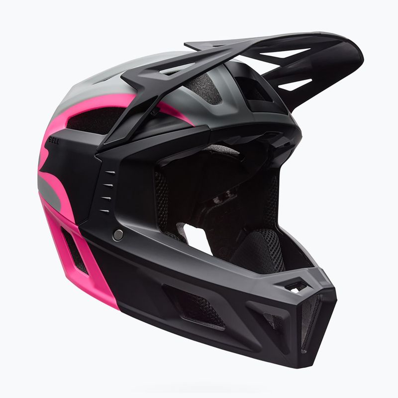 Kask rowerowy Bell Full-Air MIPS fluid grey pink