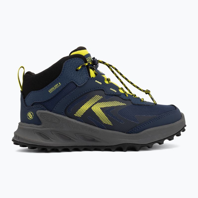 Buty trekkingowe dziecięce KEEN Zionic Mid Wp naval academy/evening primrose 2