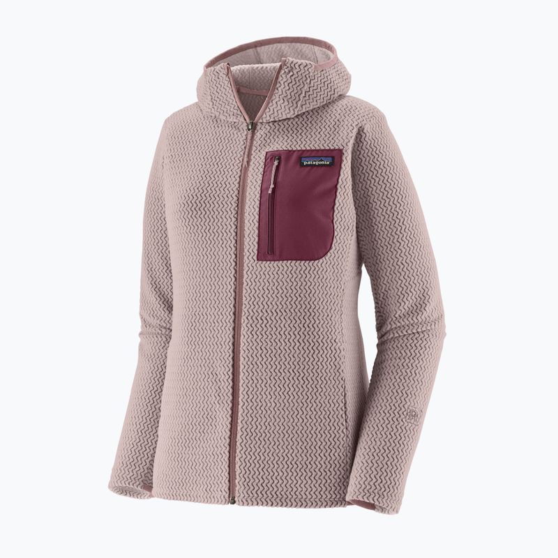 Bluza polarowa damska Patagonia R1 Air Full-Zip Hoody stingray mauve 5