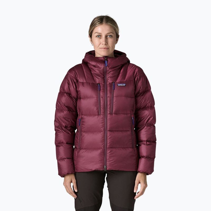 Kurtka puchowa damska Patagonia Durable Down Hoody berry fig