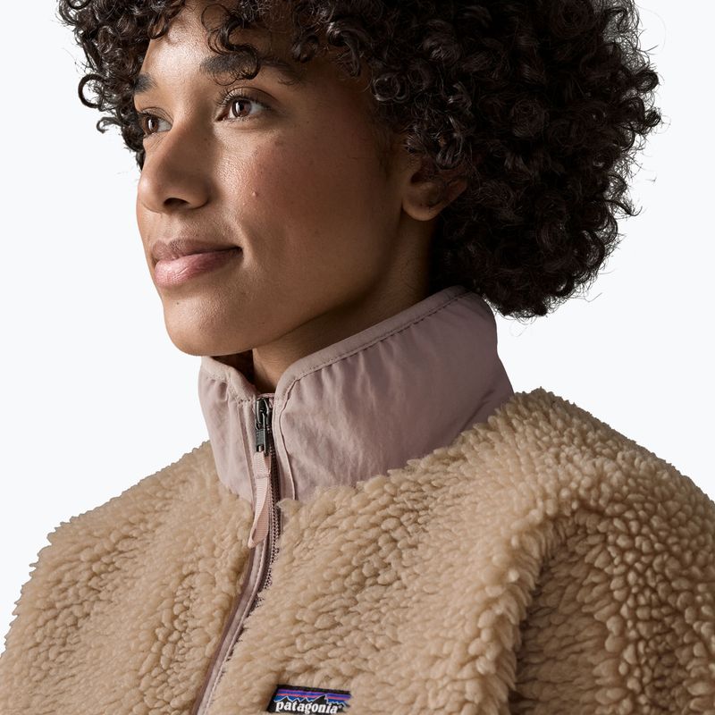 Kurtka przeciwwiatrowa damska Patagonia Classic Retro-X oar tan 4