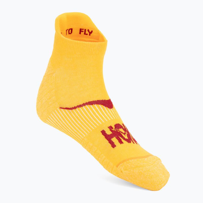 Skarpety HOKA No-Show Run Sock 3-pack egg yolk/cerise/virtual violet 4