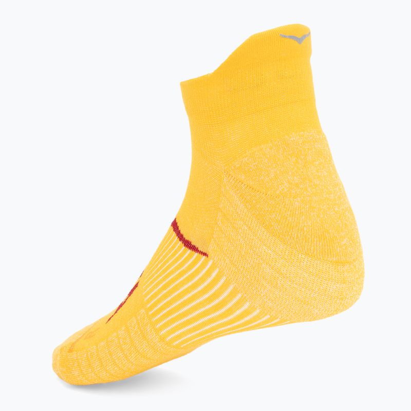 Skarpety HOKA No-Show Run Sock 3-pack egg yolk/cerise/virtual violet 5