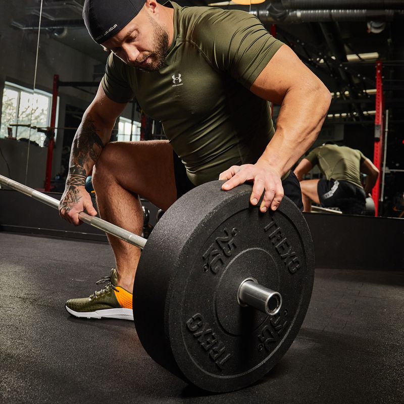 Obciążenie bumperowe olimpijskie XTREXO TRX-BMP025 25 kg czarne 7