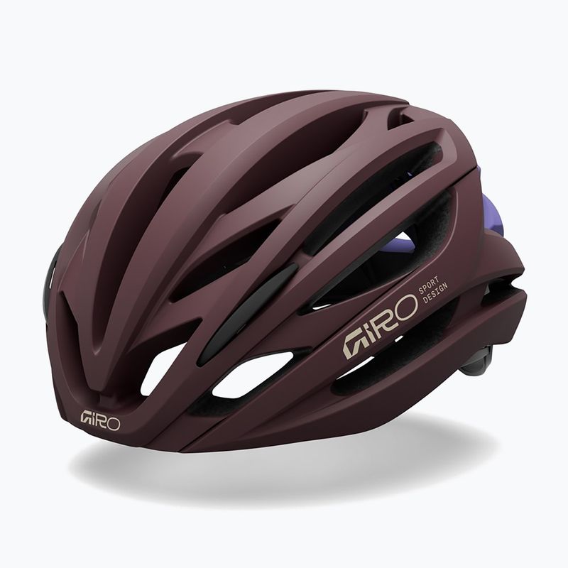Kask rowerowy Giro Syntax MIPS matte dark maroon