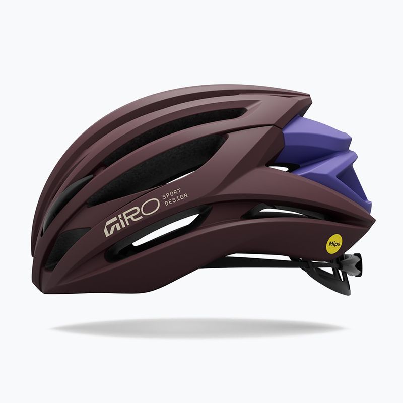Kask rowerowy Giro Syntax MIPS matte dark maroon 2