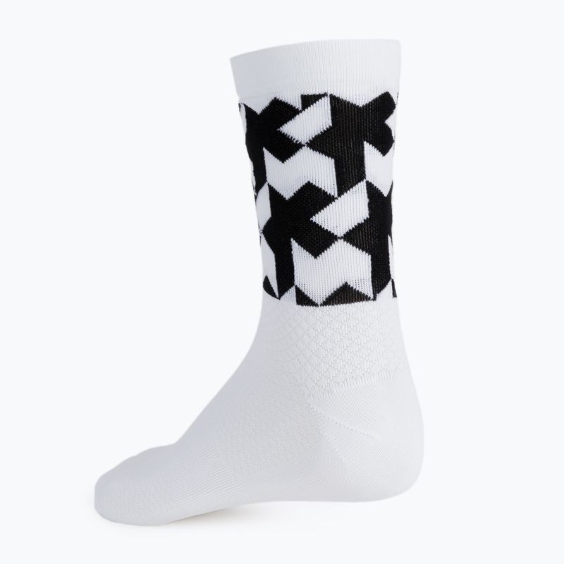 Skarpety ASSOS Monogram EVO holy white 4