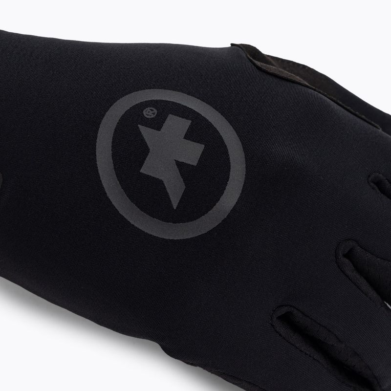 Rękawiczki rowerowe ASSOS Evo Spring Fall black 5
