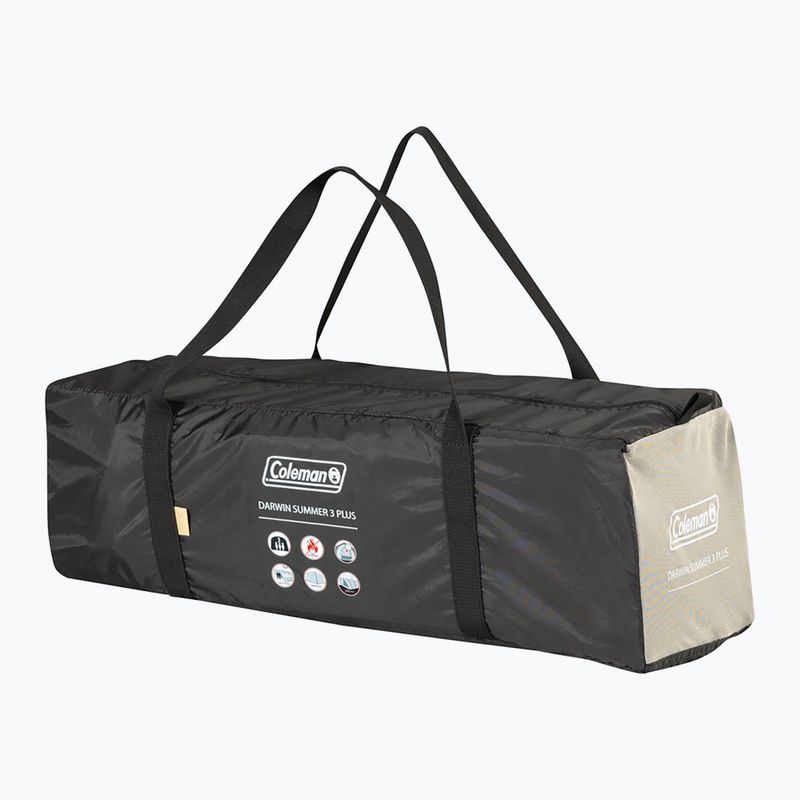 Namiot kempingowy 3-osobowy Coleman Darwin Summer 3 + beige 7
