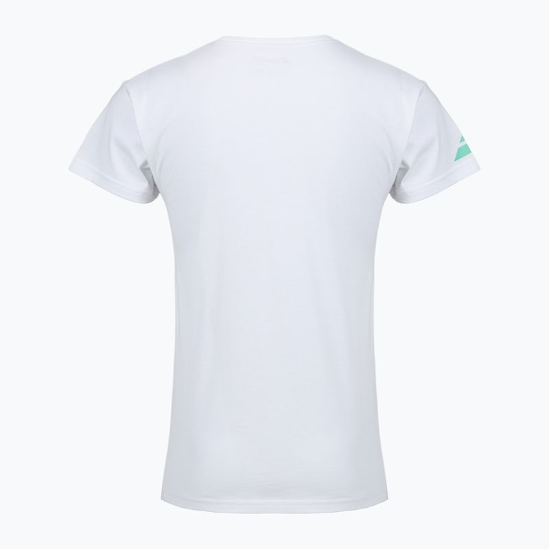 Koszulka męska Babolat Exercise Big Flag white/white 2