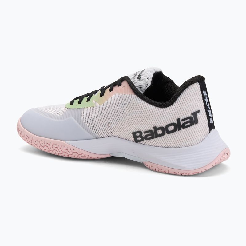 Buty do badmintona Babolat Shadow Spirit 2 W white/white 3