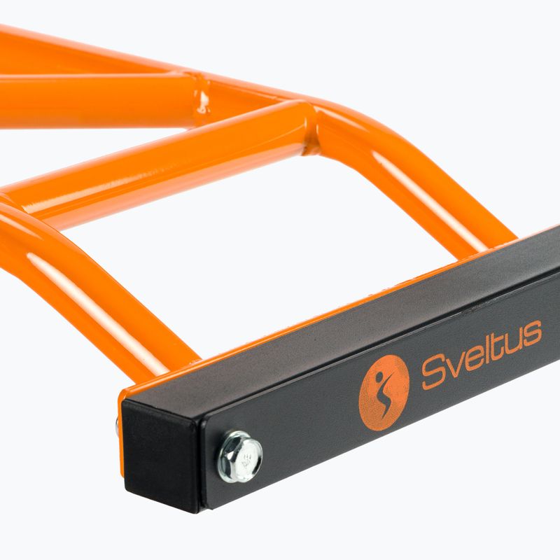 Drążek do podciągania naścienny Sveltus Chin Up Rack Premium pomarańczowy 2614 3