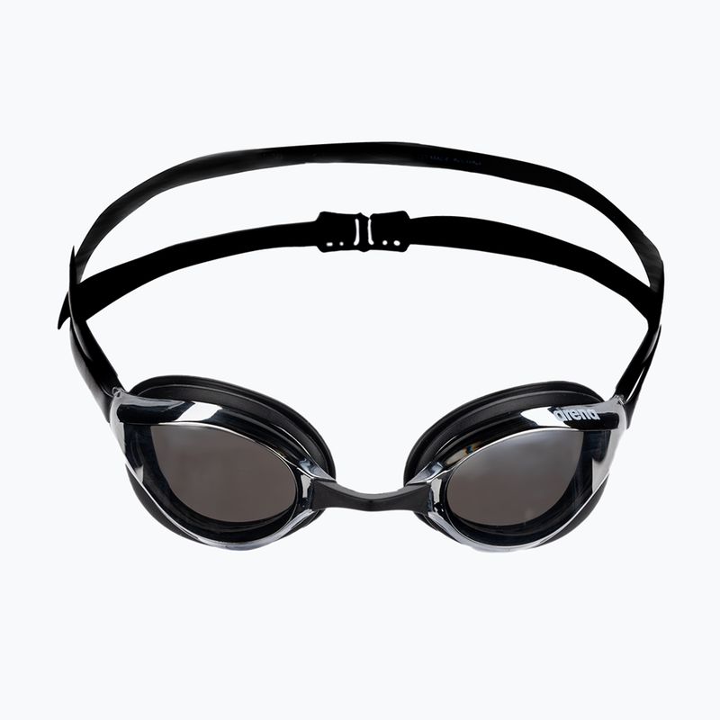 Okulary do pływania arena Python Mirror silver/black 2