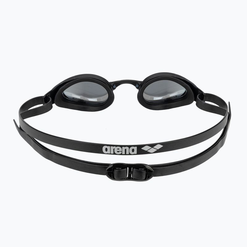 Okulary do pływania arena Cobra Core Swipe Mirror silver/black 4