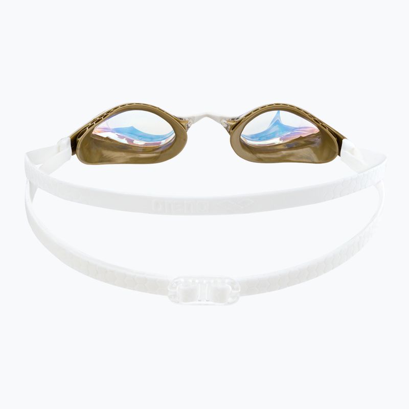 Okulary do pływania arena Air-Speed Mirror yellow copper/gold/multi 5
