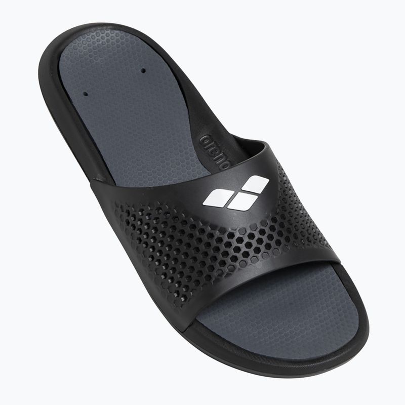 Klapki męskie arena Bruno black/grey/black 8