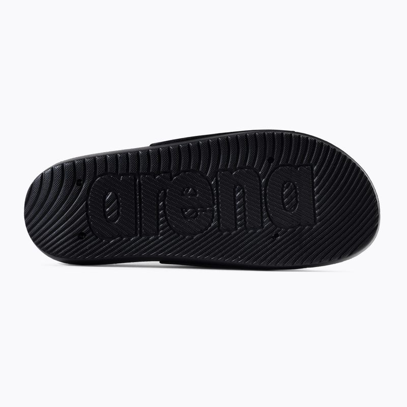 Klapki męskie arena Bruno black/grey/black 4