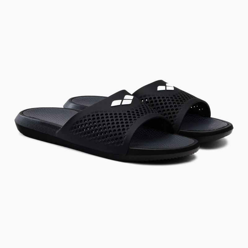 Klapki męskie arena Bruno black/grey/black 5