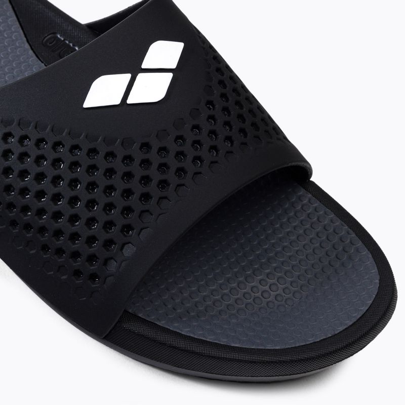Klapki męskie arena Bruno black/grey/black 7